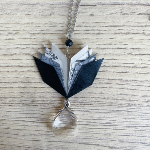 pendentifs fleurs swavo gros plan