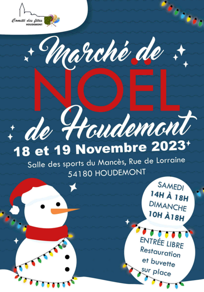 marché de noel Houdemont