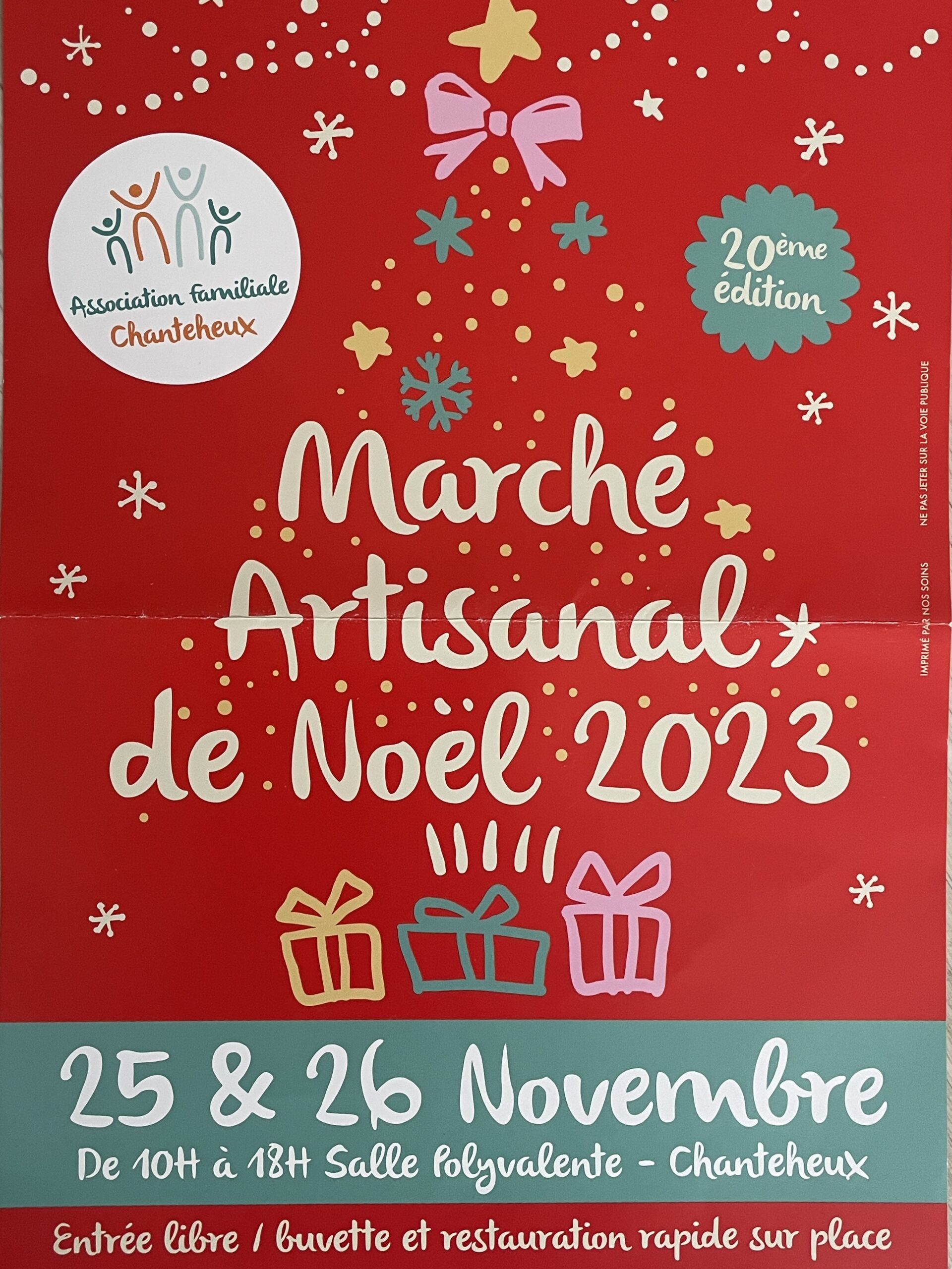 marché noel chanteheux
