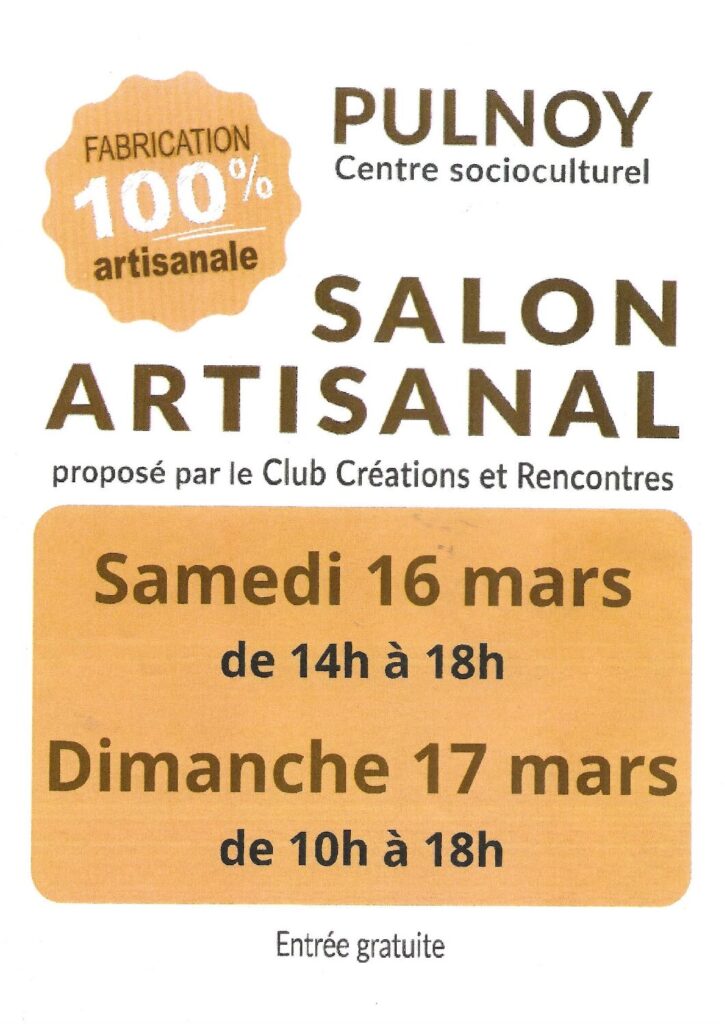 affiche_pulnoy_marché_artisanal_créateur